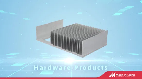 China Industrial Aluminum Profiles Electronic Aluminum Heat Sink Extrusion